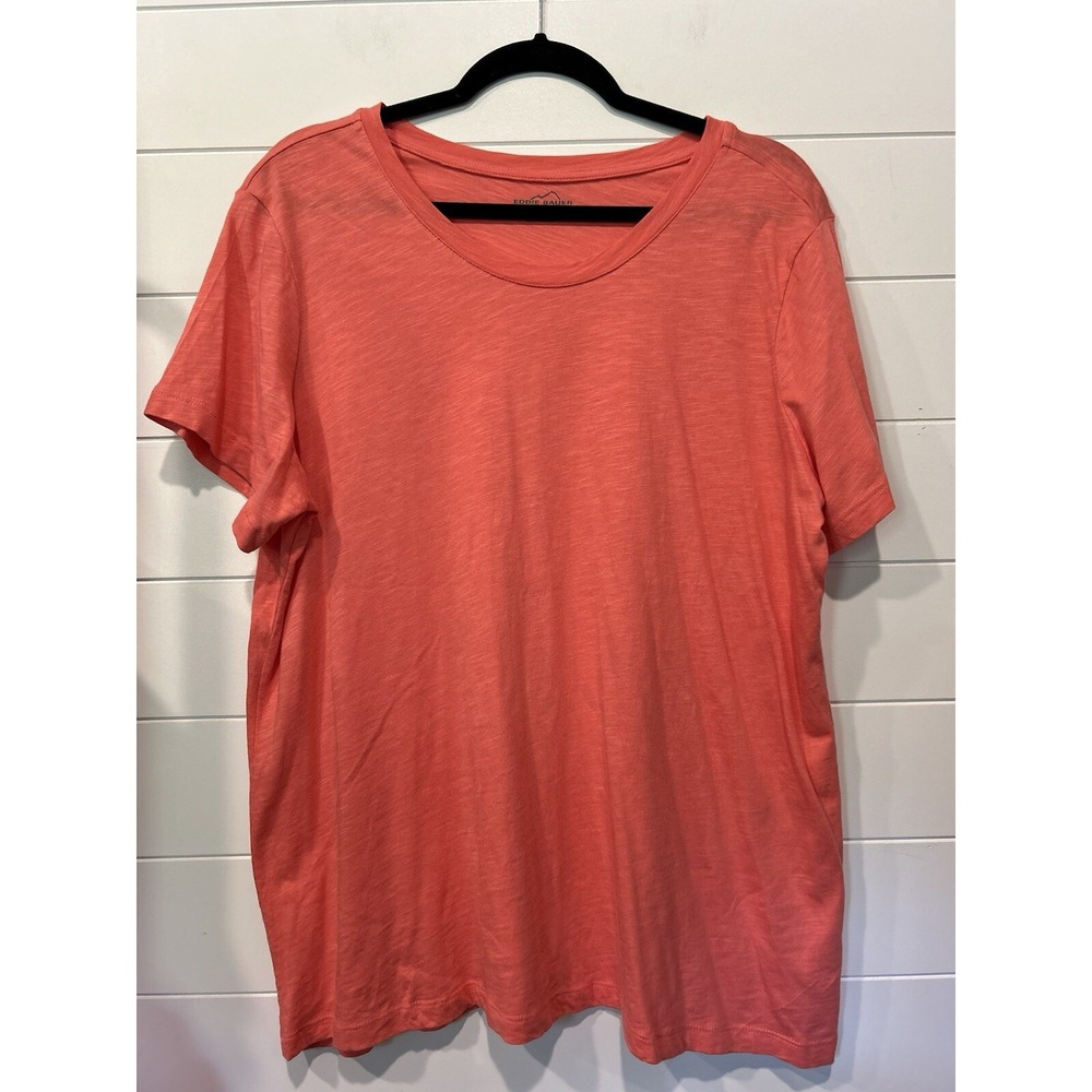 Eddie Bauer Tshirt Women'sโ Sx XXL Orange (peach)